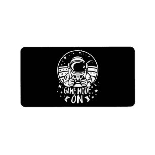 Game mode astronaut label