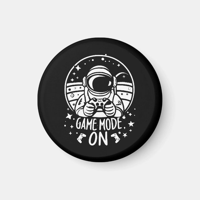 Game mode astronaut magnet (Front)