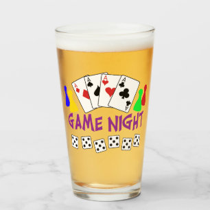 Game Night Glass