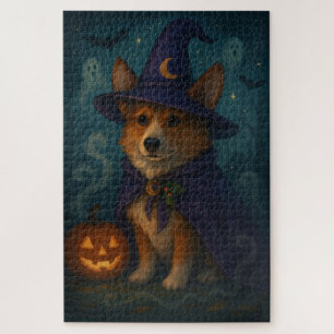 Game Night Whimsical Mystical Corgi Enchanted  Jigsaw Puzzle