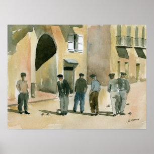 Game of Pétanque Poster