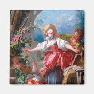 Game of Tag, Fragonard Magnet