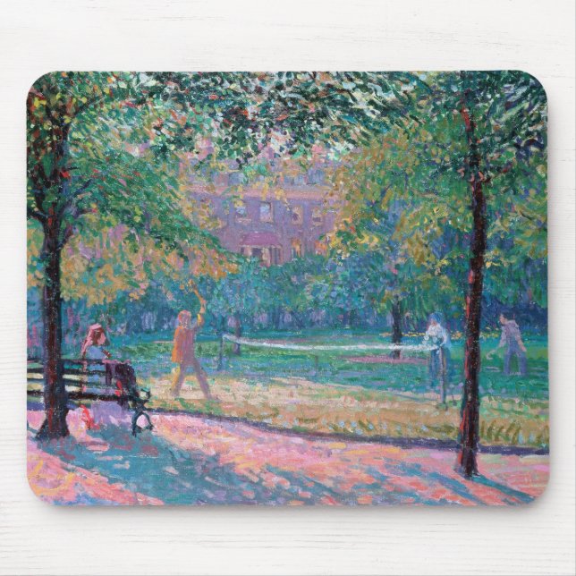 Game of Tennis Mouse Pad (Front)