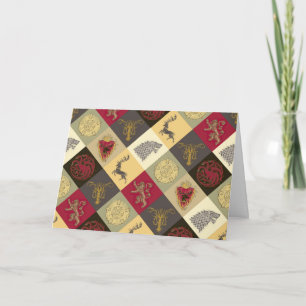 Game of Thrones Sigil Pattern Card