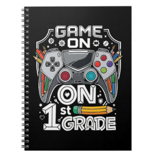 Game On 1st Grade Back to School Notebook