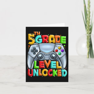 Game On 5th Grade Byck To School 5th Grade Level U Card
