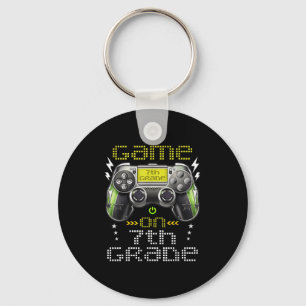 Game On 7th Grade Back To School For Kids Girls Bo Key Ring