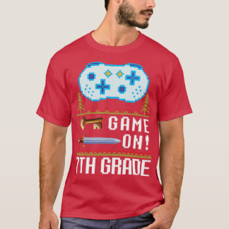 Game On 7th Grade Teacher Student Happy Back To Sc T-Shirt
