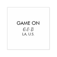 Game on add couple name wedding party place city g