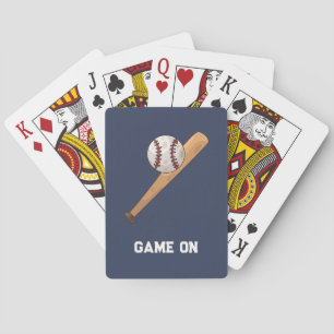 Game on! Baseball theme Playing Cards