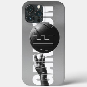 'Game On' Basketball Sports Aesthetic iPhone 13 Pro Max Case