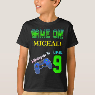 Game On Birthday Party Video Game Lover T-Shirt