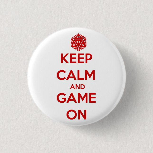 game on button (Front)