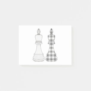 Game On Chess Post-it Notes