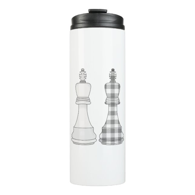 Game On Chess Thermal Tumbler (Front)