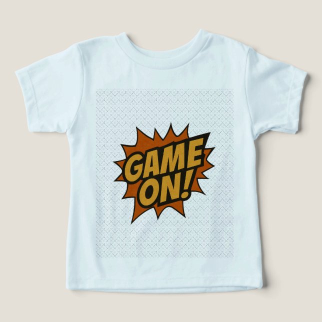 GAME ON! Comic Burst • Gamer Wall Poster (Design Front)