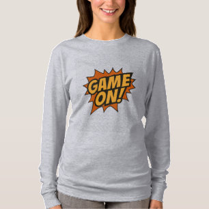 GAME ON! Comic Burst • Gamer Wall Poster T-Shirt
