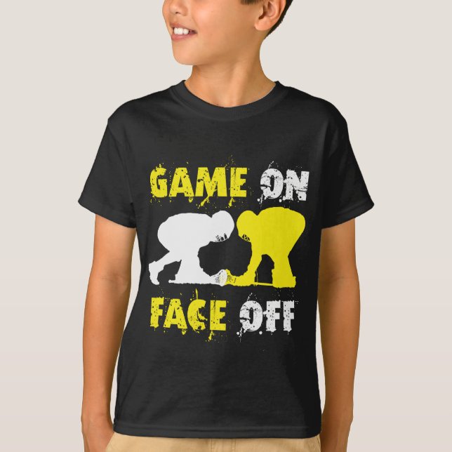 Game On, Face Off T-Shirt (Front)