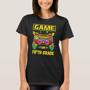 Game On Fifth Grade  Back To School 5th Grade Boys T-Shirt