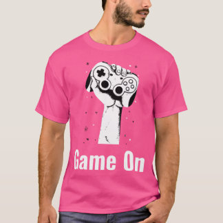 Game On Gamer Video Game Controller retro T-Shirt