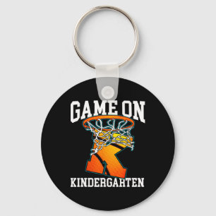 Game On Kindergarten Basketball Back To School Stu Key Ring