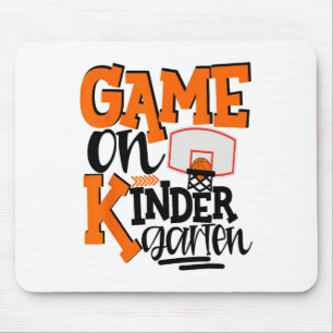 Game On Kindergarten Fun Sketll School Mouse Pad