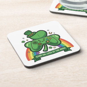 Game On Luck of the Irish St. Patrick's Day Game Coaster