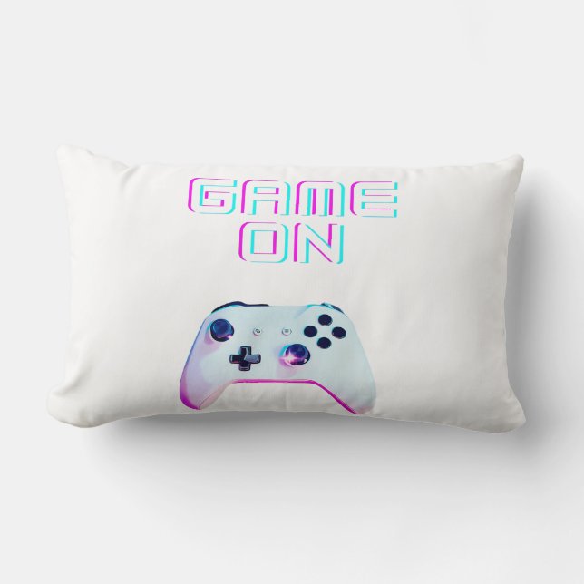 Game On Lumbar Cushion (Front)