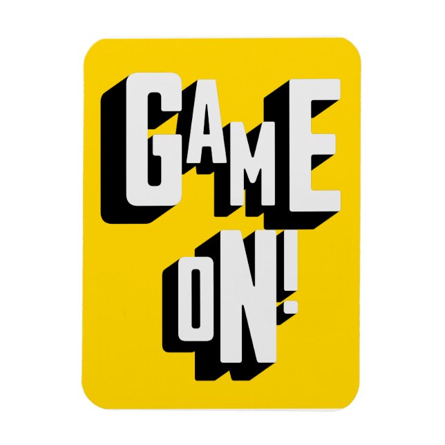 Game On Magnet (Vertical)