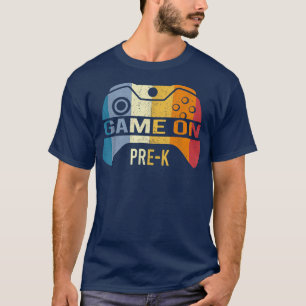 Game On Pre-K Back To School Pre-K Level Unlocked T-Shirt