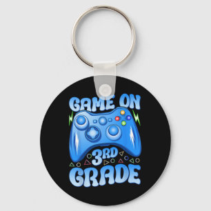 Game On Third Grade Ck To School Video Games Boys Key Ring