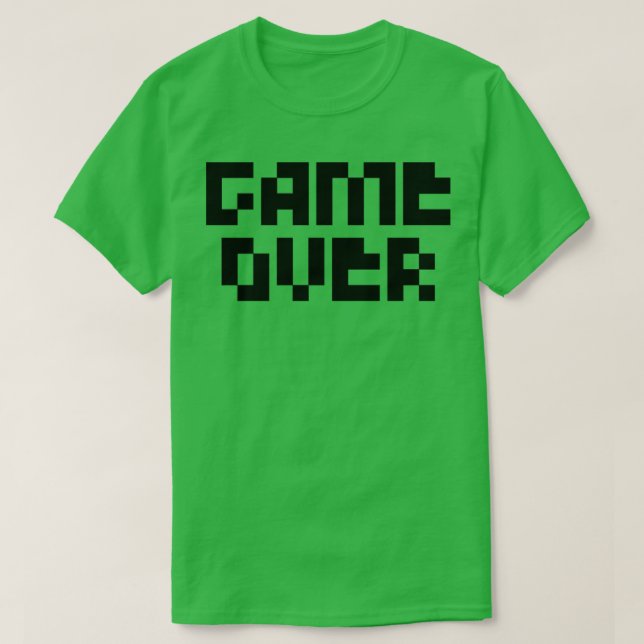 Game over32 T-Shirt (Design Front)