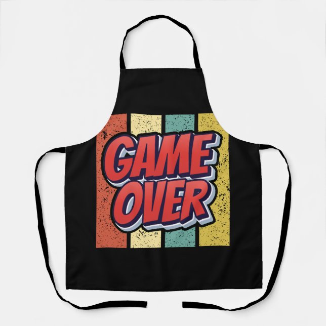 Game over. apron (Front)