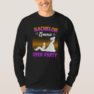 Game over bachelor party man wedding T-Shirt