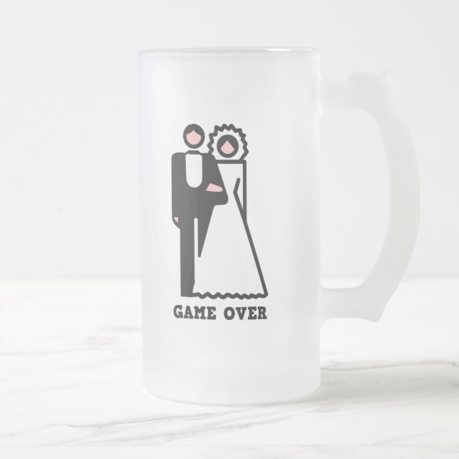 Game Over Bachelor party mug (Right)