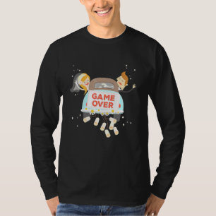 Game Over Bachelor Party Wedding Groomsman Groom M T-Shirt