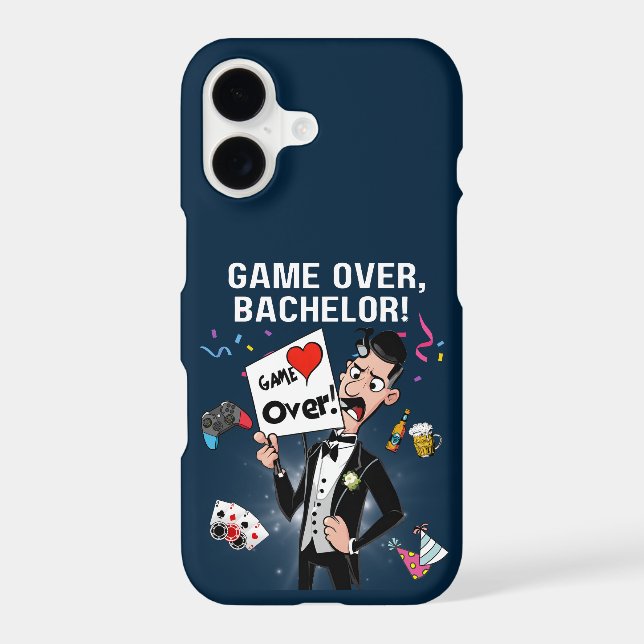 Game Over, Bachelor! Samsung Galaxy S21+ Case (Back)