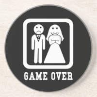 Game Over | Bachelor Stag Party Gift (Black/White)