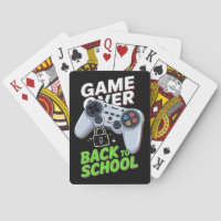 Game Over Back To School Funny First Day School