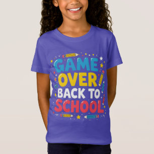 Game Over Back to School T-Shirt