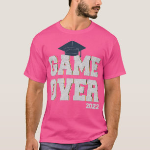 Game Over Class 2022 Senior 22 Graduate Proud Mum T-Shirt