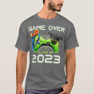Game Over Class of 2023 Video Games Graduation Gam T-Shirt