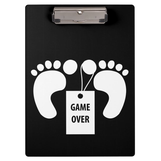 Game over clipboard (Front)