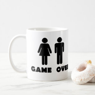 Game over coffee mug