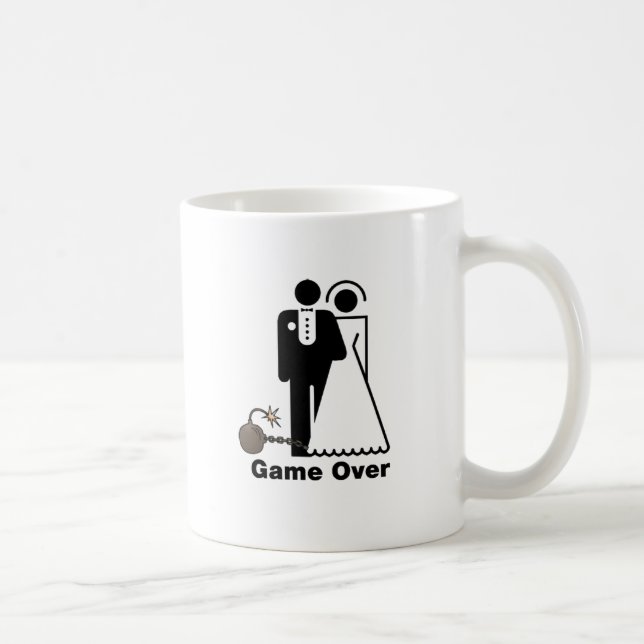 Game over coffee mug (Right)