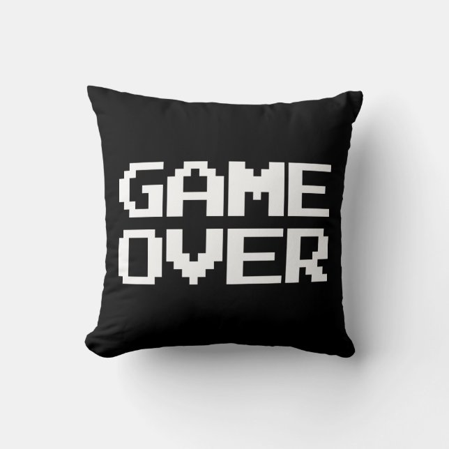 Game Over Cushion (Front)