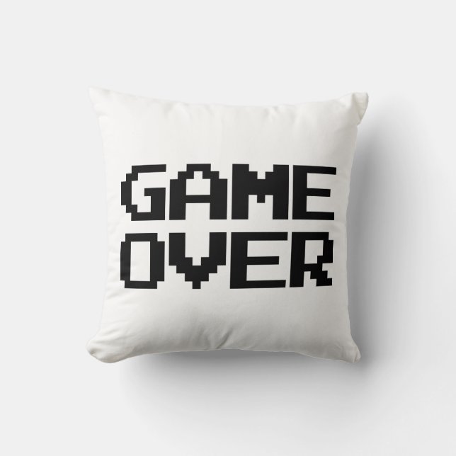 Game Over Cushion (Front)