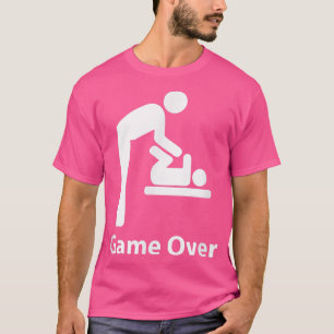 Game Over Epectant Dads To Be Father's Day Gift Pr T-Shirt