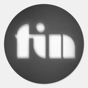 game over FIN Classic Round Sticker