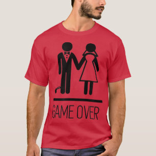 Game Over Funny JGA Saying, Stag Night T-Shirt